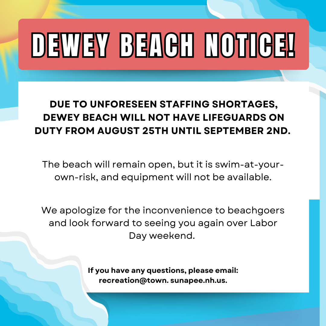 beach notice