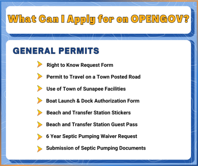 OpenGov Permit List