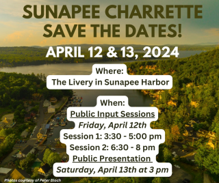 SAVE THE DATES: Sunapee Charrette 2024