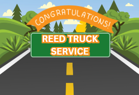 Congratulations Reed Truck Service