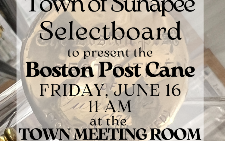 Boston Post Cane