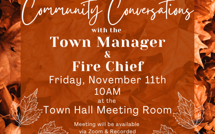 Community Conversations 11/11