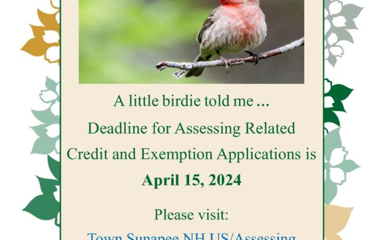 deadline - exceptions and credits