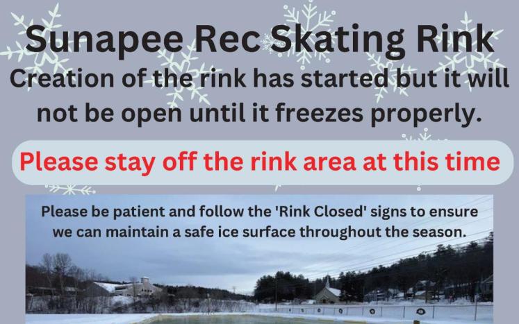 Sunapee Recreation - Veterans Field Skating Rink